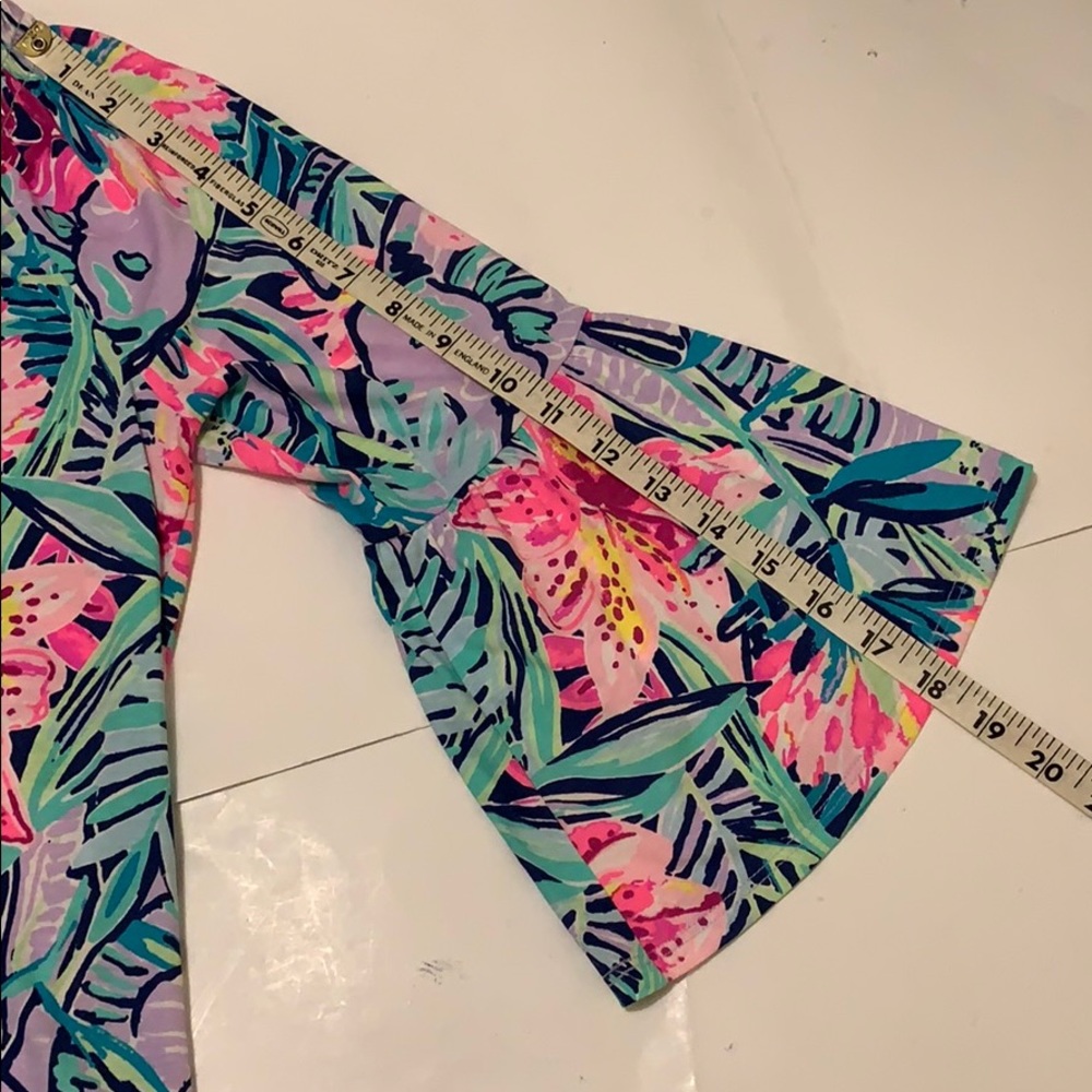 Lilly Pulitzer womens Sz small floral dress - Picture 4 of 8
